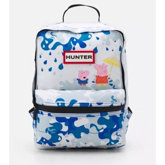 Hunter X Peppa Pig Muddy Puddles Unisex Children's Backpack - Picture 1 of 7